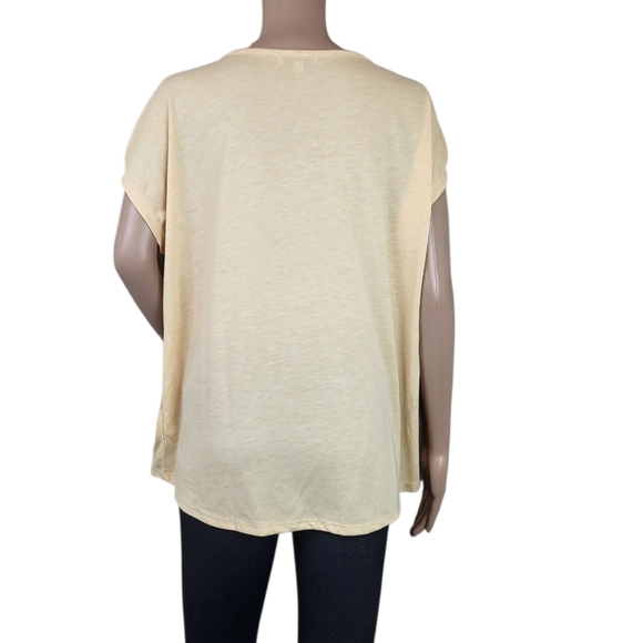 Daisy + Coco XL Inspirational Floral Embroidered T-Shirt Top - Picture 3 of 4